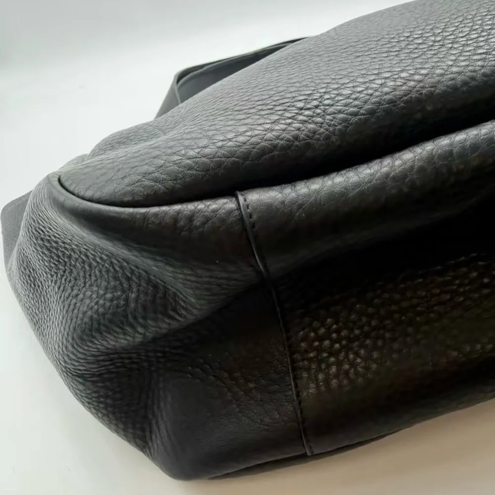 Saint Laurent Black Tote with Gold Accent - Picture 9 of 10